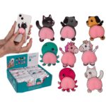 Αυτοκόλλητο για κινητό τηλέφωνο, σε διαφορετικά σχέδια, σετ 2 τμχ., 36 σετ ανά συσκευασία. GADGET