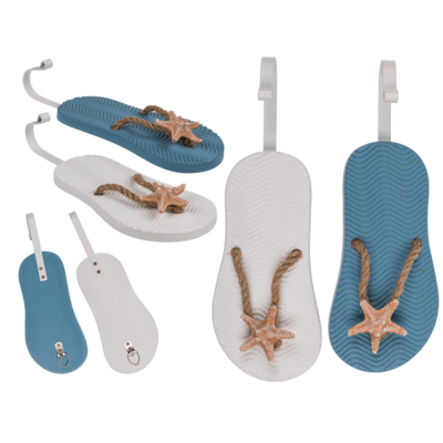 Ξύλινη Κρεμάστρα Flip Flops,
23,5 x 8 cm