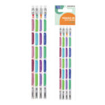 Μολύβι Hb με Γόμα 4 Τεμ., Πίνακας Πολλαπλασιασμού