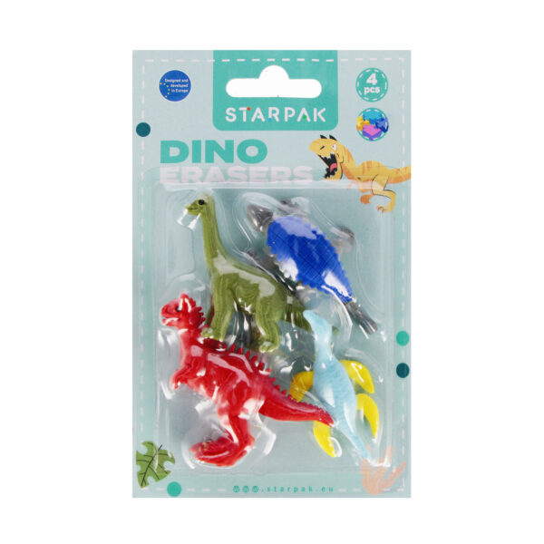 Γόμες 3D Puzzle 4 Τεμ. Δεινόσαυρος