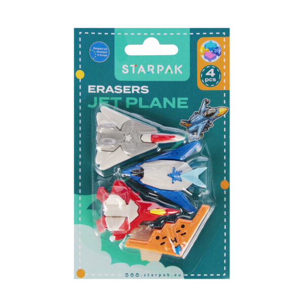 Γόμες 3D Puzzle 4 Τεμ. Αεροπλάνο