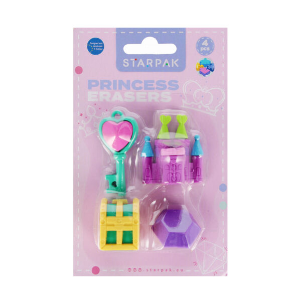 Γόμες 3D Puzzle 4 Τεμ. Πριγκίπισσα