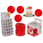 Αρωματικά Δισκάκια “Strawberry”, 6 τσιπς ανά κουτί, 30 g  4,5 x 4,54 x 6,5 εκ.