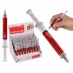 Στυλό Σύριγγα με κόκκινο υγρό, 13 εκ.