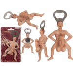 Μεταλλικό ανοιχτήρι, Ερωτικός άντρας, με κινούμενο πέος, σε κάρτα