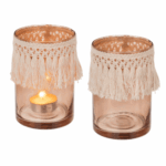 Γυάλινη βάση ρεσώ, Boho Style