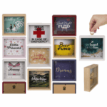 Σετ με ξύλινους κουμπαράδες 12 τμχ