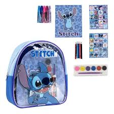 Παιδική Τσάντα Stitch με γραφική ύλη