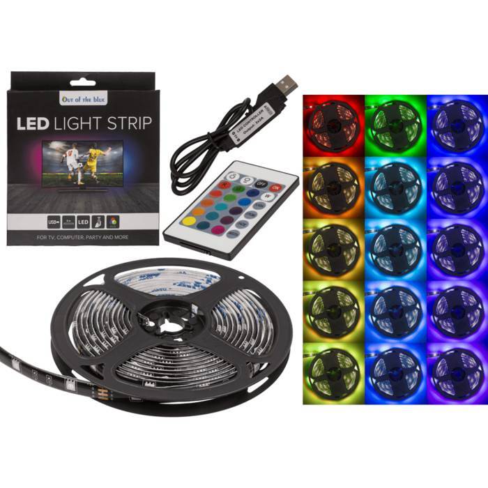 4029811455027.jpg Light strip with colour changing LED, gaming (Led Light) - Image 1