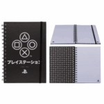 Τετράδιο Σπιράλ Α5 Playstation, Ριγέ 80 Φύλλων, 20.5 x 15.5 cm.