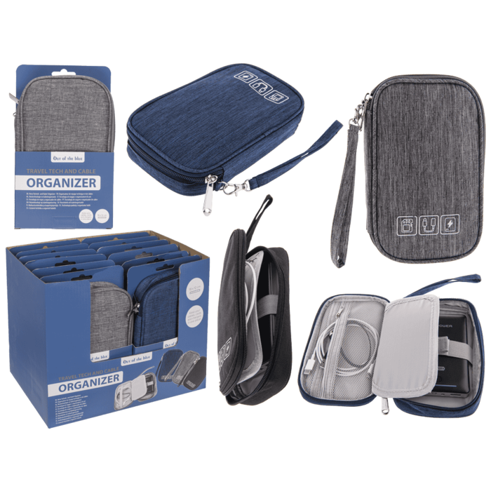 4029811463220.png Οργανωτής καλωδίων ταξιδιού, 19 x 12 εκ. GADGET - Image 1