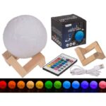 Λάμπα αλλαγής χρώματος, Γη, περ. 10 cm, διαφορετικοί τρόποι λάμψης, (Led Light)