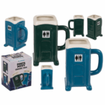 Κούπα, Porta Potty, 13 x 10 cm, δολομίτης, περιεχόμενο: 330 ml