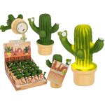 LED Mood lamp, Cactus, 8 x 12 cm (Led Light)