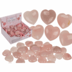 Heart shaped rose quartz,2,5 cm, 10g (Valentine's Day)