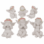 Angel triple, Don´t see, don´t listen, don´t say anything,  5 x 5,5 x 6,2 cm CHRISTMAS