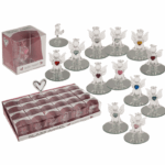 Glass Angel with Heart, 5 cm (Valentine's Day)