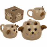 Κούπα, Huggy Κούπα, Σκύλος, δολομίτης, 15 x 10 εκ. 450ml