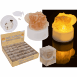 Κρύσταλλο αλατιού με ρεσώ LED, 4 x 2 cm (Led Light)