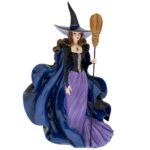 Πολυρεζιν Διακοσμητικη Μαγισσα Με Σκουπα 32Χ18Χ46Εκ Halloween