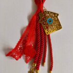 Γούρι για την Νέα Χρονιά με μεταλλικά διακοσμητικά 3 ΓΟΥΡΙ 2026 CHRISTMAS