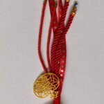 Γούρι για την Νέα Χρονιά με μεταλλικά διακοσμητικά 9 ΓΟΥΡΙ 2026 CHRISTMAS