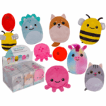 Θερμοφόρα  χεριών με κάλυμμα από βελούδο, περίπου 13 cm