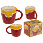 Κούπα τηγανιτές πατάτες 3d