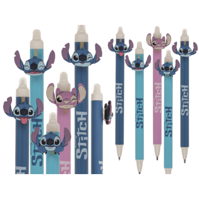 Στυλό που σβήνει  stitch, 15 cm