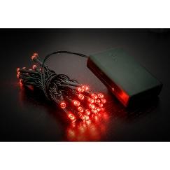 ΧΡ 40 LED ΜΠΑΤΑΡΙΑΣ ΠΡΑΣΙΝΟ/ΚΟΚΚΙΝΟ ΣΤΑΘΕΡΟ 2ΜΕΤΡΑ CHRISTMAS