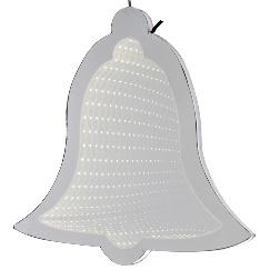 ΧΡ ΚΑΜΠΑΝΑ 3D LED 30ΕΚ ΨΥΧΡΟ ΛΕΥΚΟ ΡΕΥΜΑ CHRISTMAS