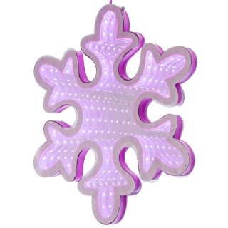 ΝΙΦΑΔΑ 3D LED 30ΕΚ ΡΟΖ ΡΕΥΜΑΤΟΣ CHRISTMAS