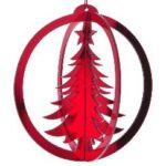 ΧΡ ΣΤΟΛΙΔΙ ΜΠΑΛΛΑ 12ΕΚ.3D ΜΠΟΡΝΤΩ ΚΡΕΜΑΣΤΗ CHRISTMAS