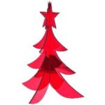 ΧΡ ΔΕΝΤΡΟ 30ΕΚ.3D ΜΠΟΡΝΤΩ ΑΚΡΥΛΙΚΟ CHRISTMAS