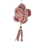 ΧΡ ΡΟΖ ΒΕΛΟΥΔΙΝΟ ΛΟΥΛΟΥΔΙ ΚΡΕΜΑΣΤΟ 12Χ25ΕΚ CHRISTMAS