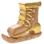 ΧΡ ΞΥΛΙΝΟ ΠΑΓΟΠΕΔΙΛΟ ΦΥΣΙΚΟ/ΧΡΥΣΟ 13Χ4Χ14ΕΚ CHRISTMAS