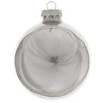 ΧΡ ΓΥΑΛΙΝΗ ΑΣΗΜΙ ΜΠΑΛΛΑ  8ΕΚ ΣΕΤ/6 CHRISTMAS