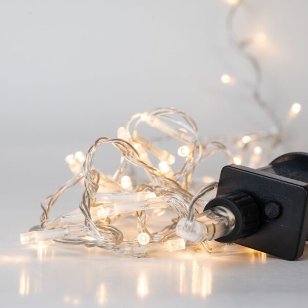 100 LED ΔΙΑΦΑΝΟ/ΛΕΥΚΟ 8ΠΡΟΓΡΑΜ 5ΜΕΤΡΑ ΕΣΩΤ & ΕΞΩΤ ΧΩΡΟΥ 5mm CHRISTMAS