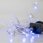 ΧΡ 100 LED ΔΙΑΦΑΝΟ/ΜΠΛΕ 8ΠΡΟΓΡΑΜ 5ΜΕΤΡΑ ΕΣΩΤ & ΕΞΩΤ ΧΩΡΟΥ 5mm CHRISTMAS