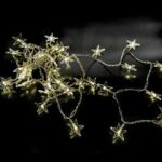 ΧΡ 50 LED ΑΚΡΥΛΙΚΑ ΑΣΤΕΡΙΑ ΔΙΑΦΑΝΟ/ΛΕΥΚΟ 5ΜΕΤΡΑ 8 ΠΡΟΓΡΑΜ ΕΣΩΤ & ΕΞΩΤ ΧΩΡΟΥ CHRISTMAS