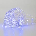 ΧΡ 50 MICROLED ΣΥΡΜΑ ΜΠΑΤΑΡΙΑΣ ΑΣΗΜΙ/ΜΠΛΕ ΣΤΑΘΕΡΟ 2.5ΜΕΤΡΑ CHRISTMAS