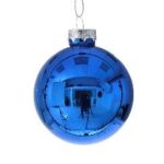 ΧΡ ΜΠΛΕ ΓΥΑΛΙΝΗ ΜΠΑΛΛΑ 6ΕΚ ΣΕΤ/8 CHRISTMAS