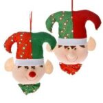 ΧΡ ΚΡΕΜΑΣΤΑ ΛΟΥΤΡΙΝΑ ΚΕΦΑΛΙΑ ΞΩΤΙΚΩΝ 30Χ38ΕΚ 2ΣΧΕΔΙΑ CHRISTMAS