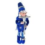 ΧΡ ΜΠΛΕ ΡΟΥΑ/ΑΣΗΜΙ ΒΕΛΟΥΔΙΝΟ ΞΩΤΙΚΟ ELF 30ΕΚ CHRISTMAS