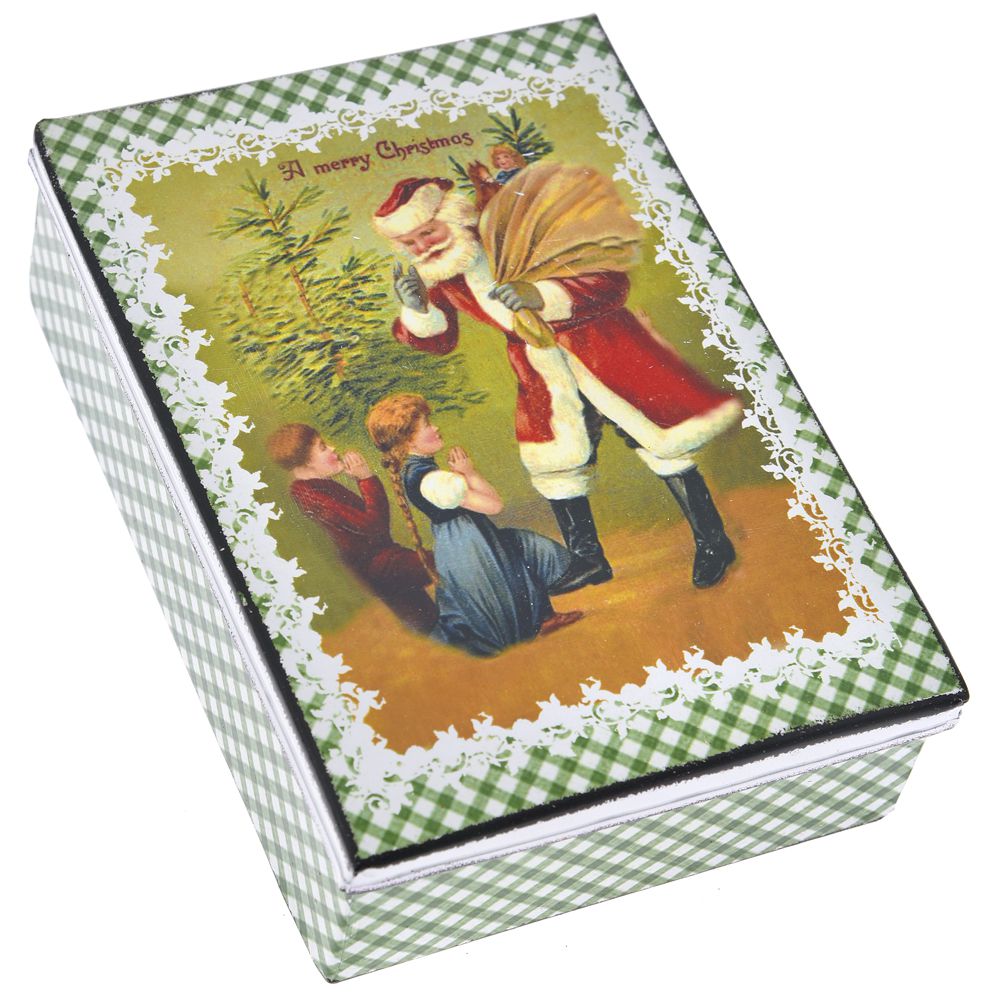 75721.jpg ΜΕΤΑΛΛΙΚΟ ΚΟΥΤΙ 12Χ17,5 ΑΙ ΒΑΣΙΛΗΣ CHRISTMAS BOXES - Image 1