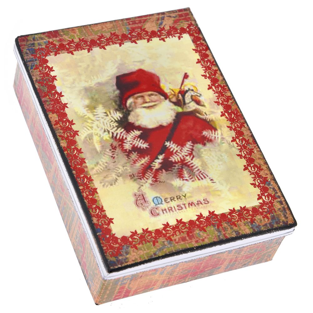 75722.jpg ΜΕΤΑΛΛΙΚΟ ΚΟΥΤΙ 12Χ17,5 ΑΙ ΒΑΣΙΛΗΣ CHRISTMAS BOXES - Image 1