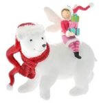 ΧΡ ΠΟΛΥΡΕΖΙΝ ΑΡΚΟΥΔΟΣ ΜΕ ΝΕΡΑΙΔΑ 22Χ11Χ19ΕΚ CHRISTMAS