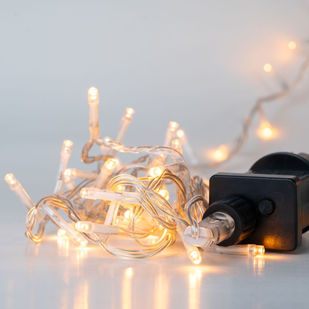 78631.jpg 100 LED ΔΙΑΦΑΝΟ/ΖΕΣΤΟ 8ΠΡΟΓΡΑΜ 5ΜΕΤΡΑ ΕΣΩΤ & ΕΞΩΤ ΧΩΡΟΥ CHRISTMAS - Image 1