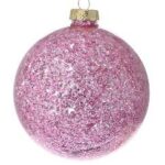 ΧΡ ΡΟΖ ΓΥΑΛΙΝΗ ΜΠΑΛΑ 8 ΕΚ ΣΕΤ/6 CHRISTMAS