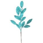 ΧΡ ΤΥΡΚΟΥΑΖ GLITTER ΦΥΛΛΟ ΚΛΑΔΙ 80ΕΚ CHRISTMAS